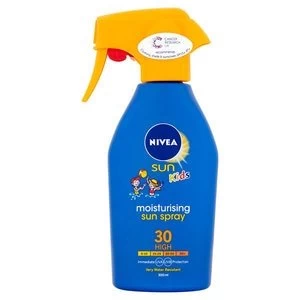 Image of Nivea Sun Kids Moisturising Sun Spray 30 High 300ml