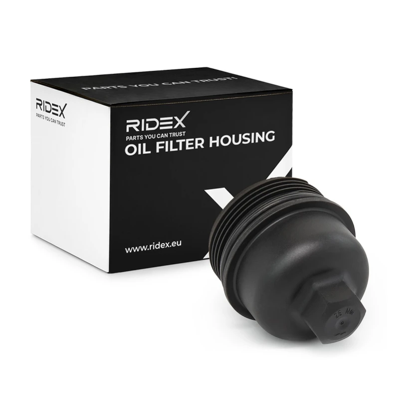 Image of RIDEX Oil filter housing RIDEX 590H0051