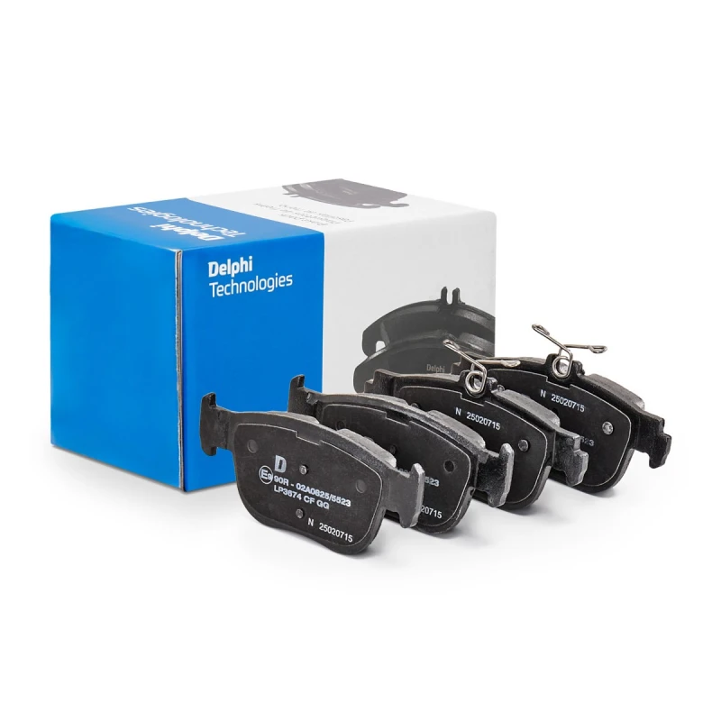 Image of DELPHI Brake pad set DELPHI LP3674