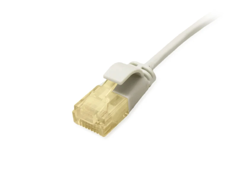 Image of Equip Cat.6A U/UTP Slim Patch Cable. 0.15m. Grey