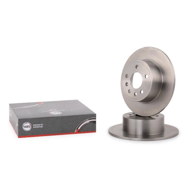 Image of A.B.S. 16489 Brake disc solid, Coated Brake Disc (82)