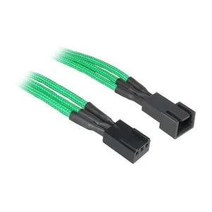 Image of BitFenix Alchemy 3pin Fan extension 90cm - Green