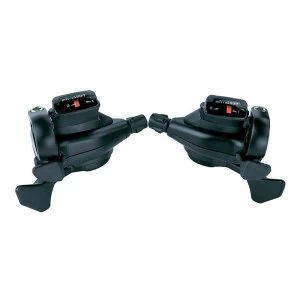 Image of Microshift Mezzo Shifters 7 Speed