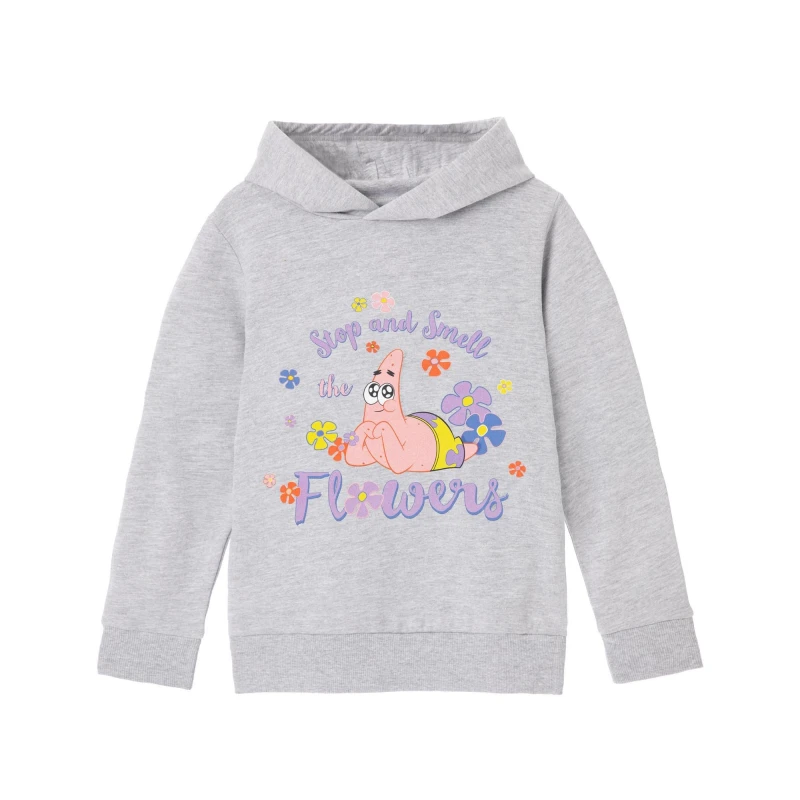 Image of Spongebob Squarepants Hoodie Grey female