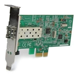 image of 100Mbps Fast Ethernet PCI Express Fiber Adapter Card