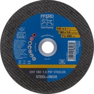 image of PFERD Psf Steelox 61726121 Cutting disc (straight) 180 mm 22.23mm 25 pc(s)