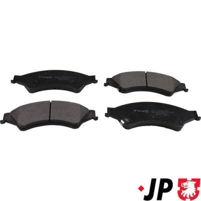 Image of JP GROUP Brake pad set JP GROUP 1563607610