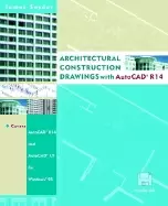 Image of architectural construction drawings with autocad r14