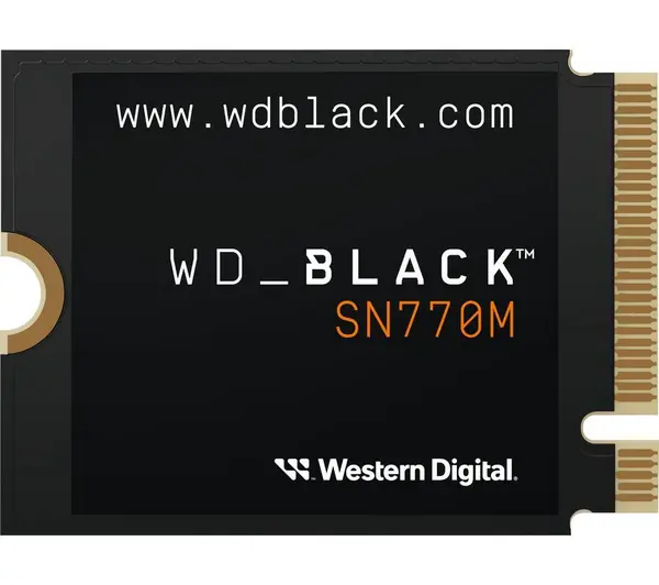 Image of WD_BLACK SN770M M.2 Internal SSD Ð 2 TB, Black 619659207236