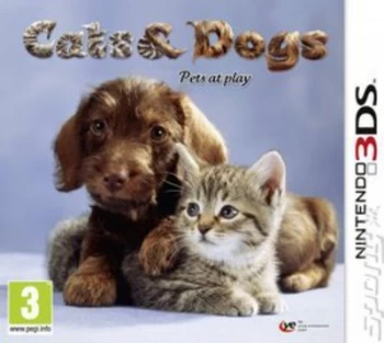 image of Cats and Dogs Pets at Play Nintendo 3DS Game