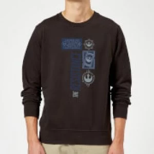 Image of Star Wars The Resistance Black Sweatshirt - Black