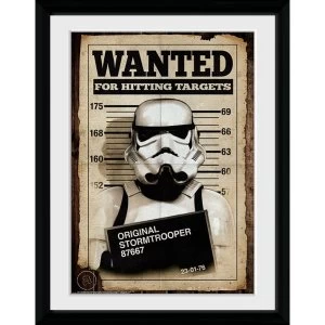 image of Stormtrooper Mug Shot Collector Print