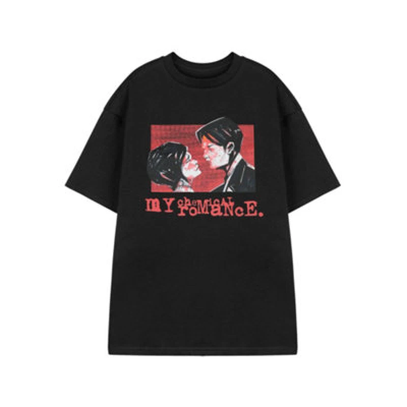 Image of My Chemical Romance My Chemical Romance Short Sleeved T-Shirt in Black Size: Small Black S Unisex 5063203915477