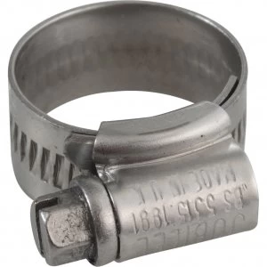 image of Jubilee Stainless Steel Hose Clip 16mm - 22mm Pack of 1