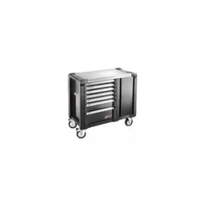 Image of Jet.7M3 Mobile Work Bench 7 Drawer Red