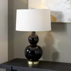 Image of Gatsby Ceramic Table Lamp Black