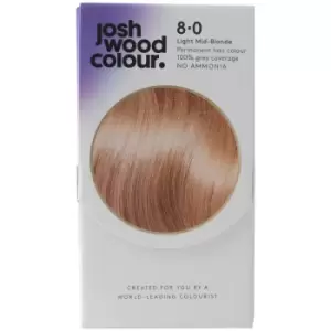 image of Josh Wood Colour 8 Light Mid-Blonde Colour Kit