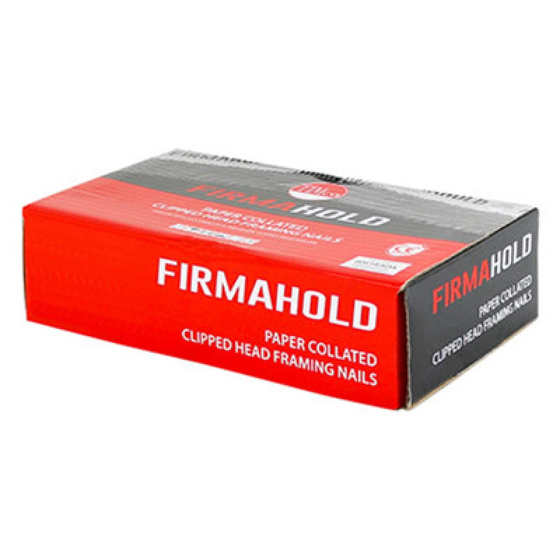 Image of Firmahold First Fix Framing Ring Shank Galvanised Nails CFGR90 Length: 90mm