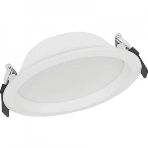 image of LEDVANCE 4058075091450 DOWNLIGHT ALU LED bathroom recessed light 14 W Neutral White