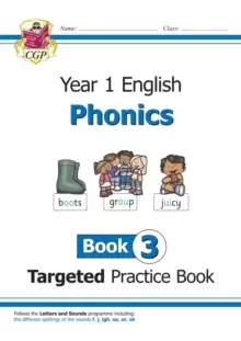 Image of KS1 English Targeted Practice Book: Phonics - Year 1 Book 3