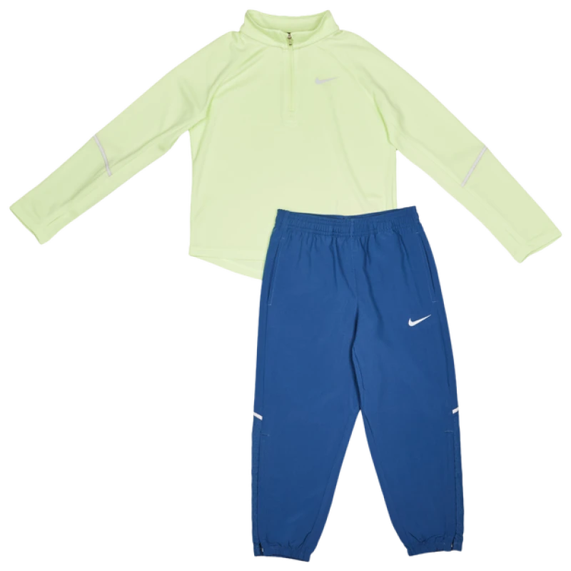 Image of Nike Miler Unisex Tracksuits - Blue - Size 2 - 3 Years - Poly Woven