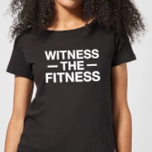 Image of Witness the Fitness Womens T-Shirt - Black - 3XL - Black
