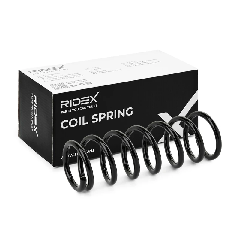 Image of Coil spring RIDEX 188C0652