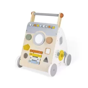Image of Janod Sweet Cocoon Multi-Activity Wooden Baby Walker
