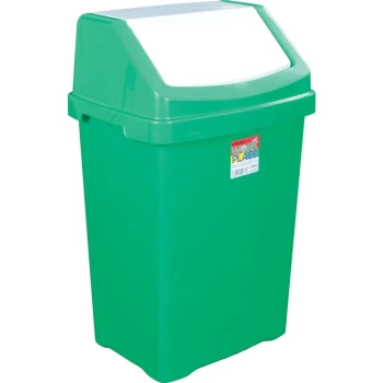 Image of Green Swing Bin - 50 Litre
