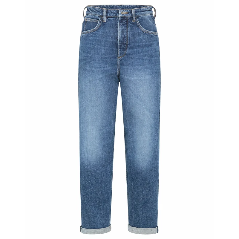 Image of Lee Womens jeans Lee Carol Button Fly in Mid Newberry Bleu Female 27x31