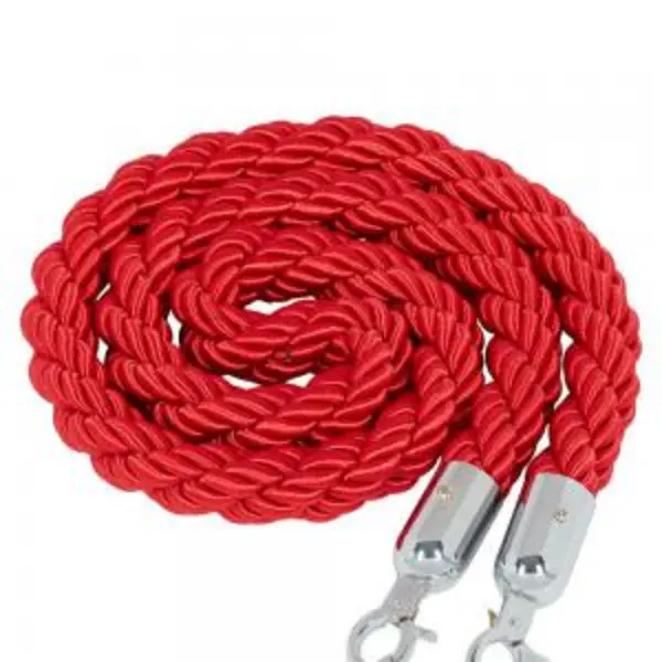 image of 2M Red Rope for VIP Chrome Posts EXR24989SS