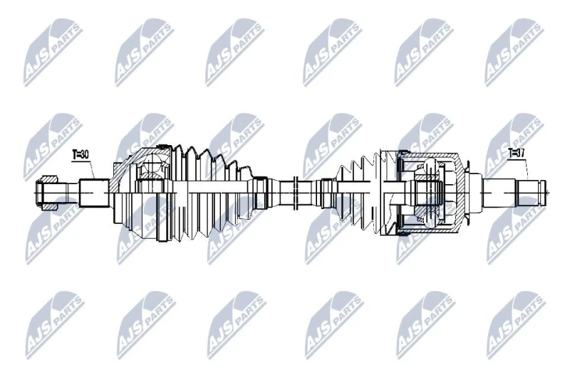Image of NTY Drive shaft NTY NPW-ME-055