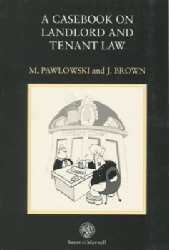Image of Casebook on Landlord and Tenant Law by Mark Pawlowski and James Brown Paperback