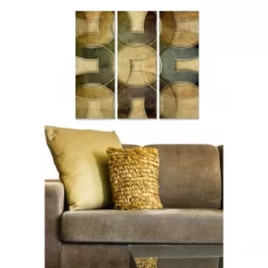 Image of MDF1047582 Multicolor Decorative MDF Painting (3 Pieces)