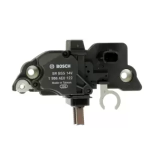 Image of Bosch Alternator Regulator 1 986 AE0 122 Alternator Voltage Regulator,Regulator, alternator RENAULT,DACIA,CLIO II (BB0/1/2_, CB0/1/2_)