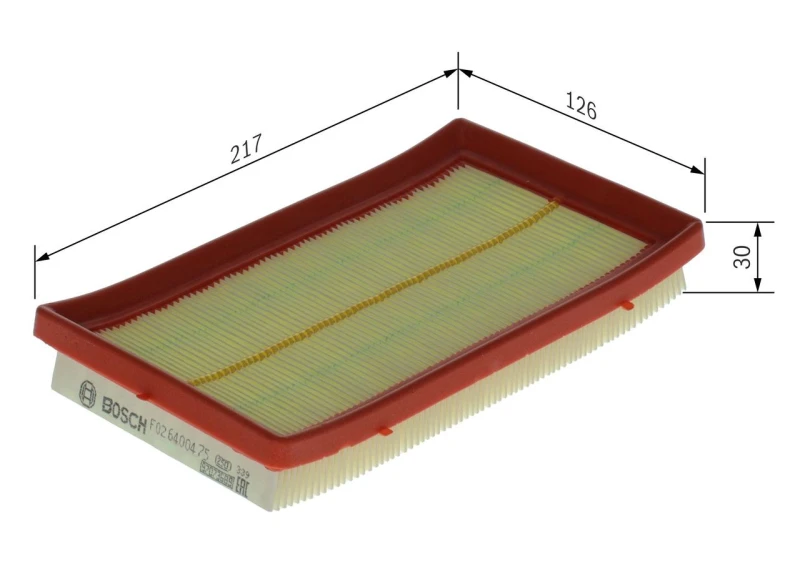 Image of Air filter Bosch F 026 400 475