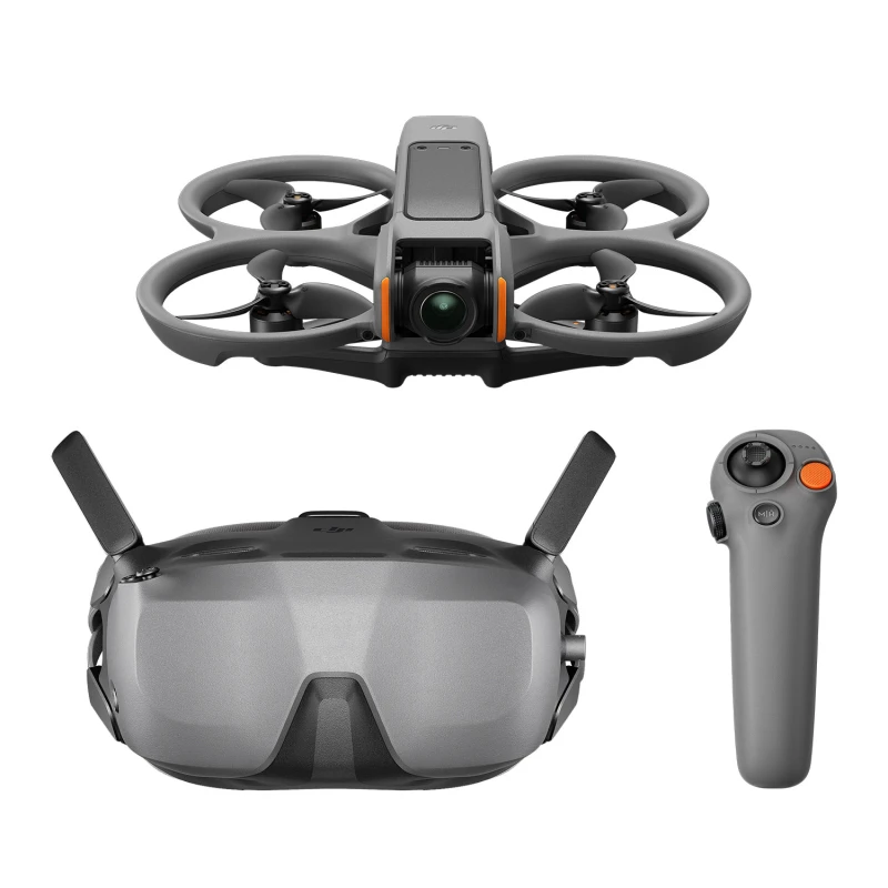 Image of DJI Avata 2 Fly Smart Combo - Grey, Silver/Grey 6937224115712
