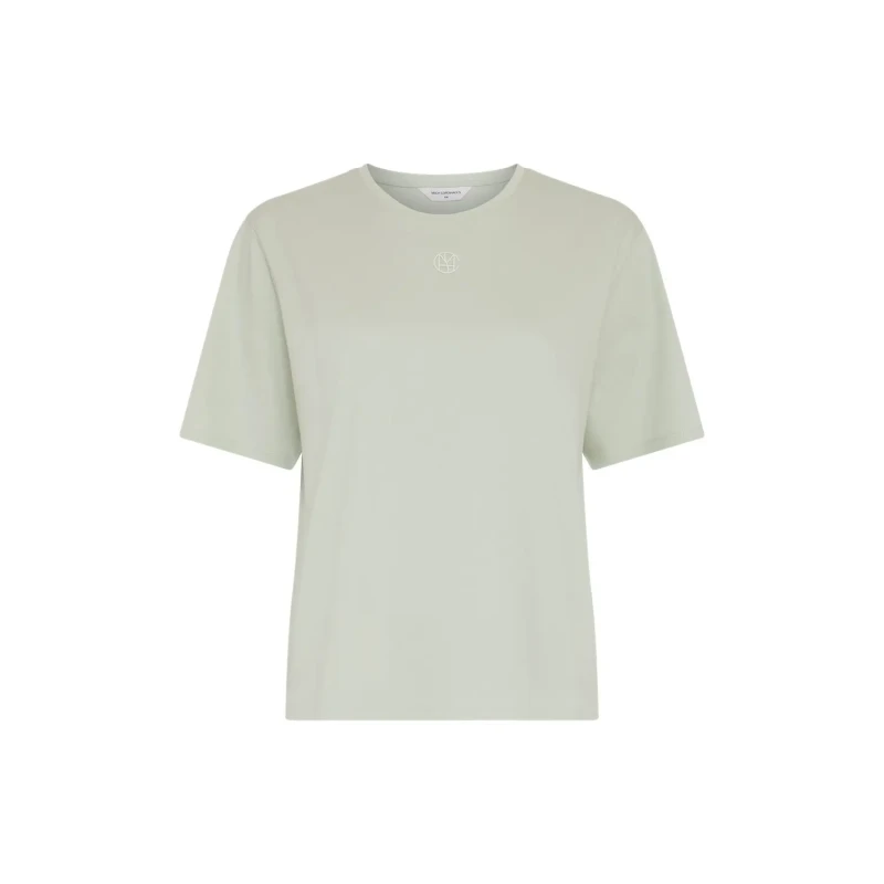Image of moss copenhagen Womens T-Shirt Moss Copenhagen Melea Icon Beige Female XS/S