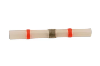 image of Red Solder Type Heatshrink Butt Connector Pk 25 Connect 30692