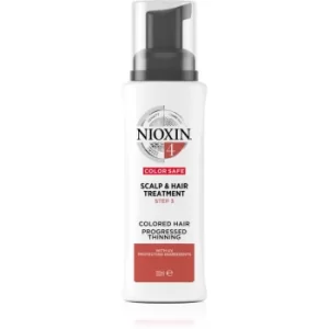 Image of Nioxin System 4 Color Safe Treatment for Noticeably Thinning, Fine, Chemically-Treated Hair 100ml