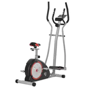 image of Homcom Exercise Training Bike W/ 6Kg Flywheel & Lcd Digital Monitor For Indoor