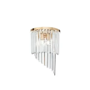 Image of Carlton 3 Light Wall Light Gold, E14