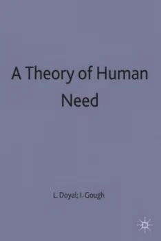 Image of A Theory of Human Need by Len Doyal Book