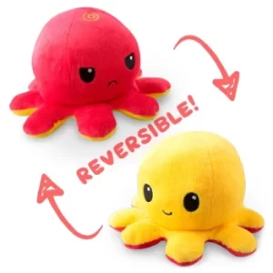 Image of Reversible Octopus Plushie (Red/Yellow)