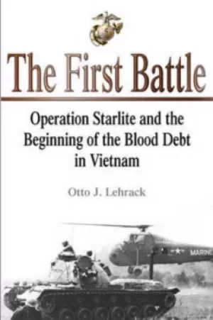 Image of The first battle by Otto J Lehrack