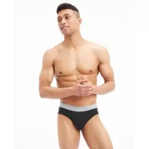Image of Pack of 3 Briefs in Plain Cotton