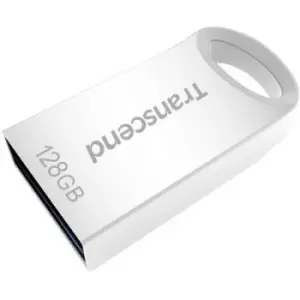 image of Transcend JetFlash 710S USB stick 128GB Silver TS128GJF710S USB 3.2 1st Gen (USB 3.0)