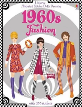 Image of Historical Sticker Dolly Dressing 1960s Fashion by Simona Bursi Paperback