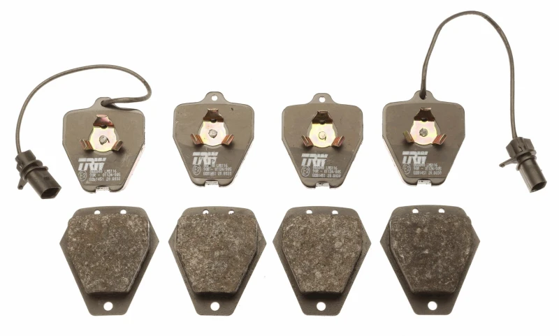 Image of TRW GDB1451 Brake pad set incl. wear warning contact Brake Pad Set,disc brake (402)