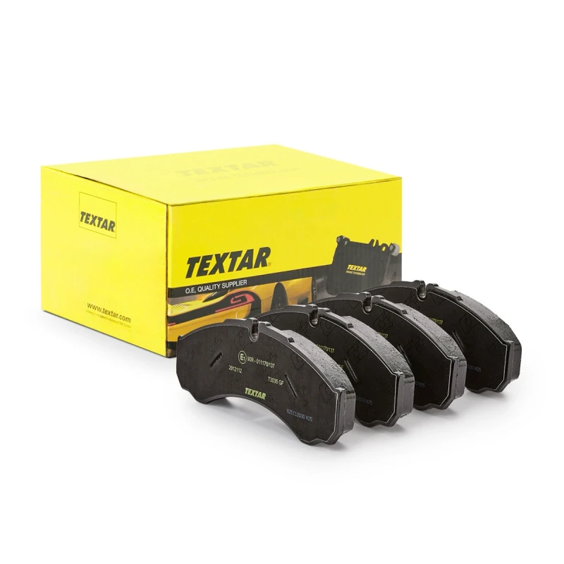 Image of Brake pad set TEXTAR 2912112